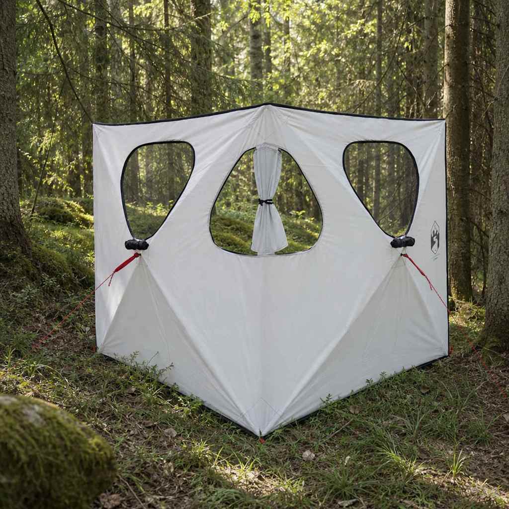 Jagttelt Hvid Blackout 145 x 145 x 150 cm Polyester og Stål