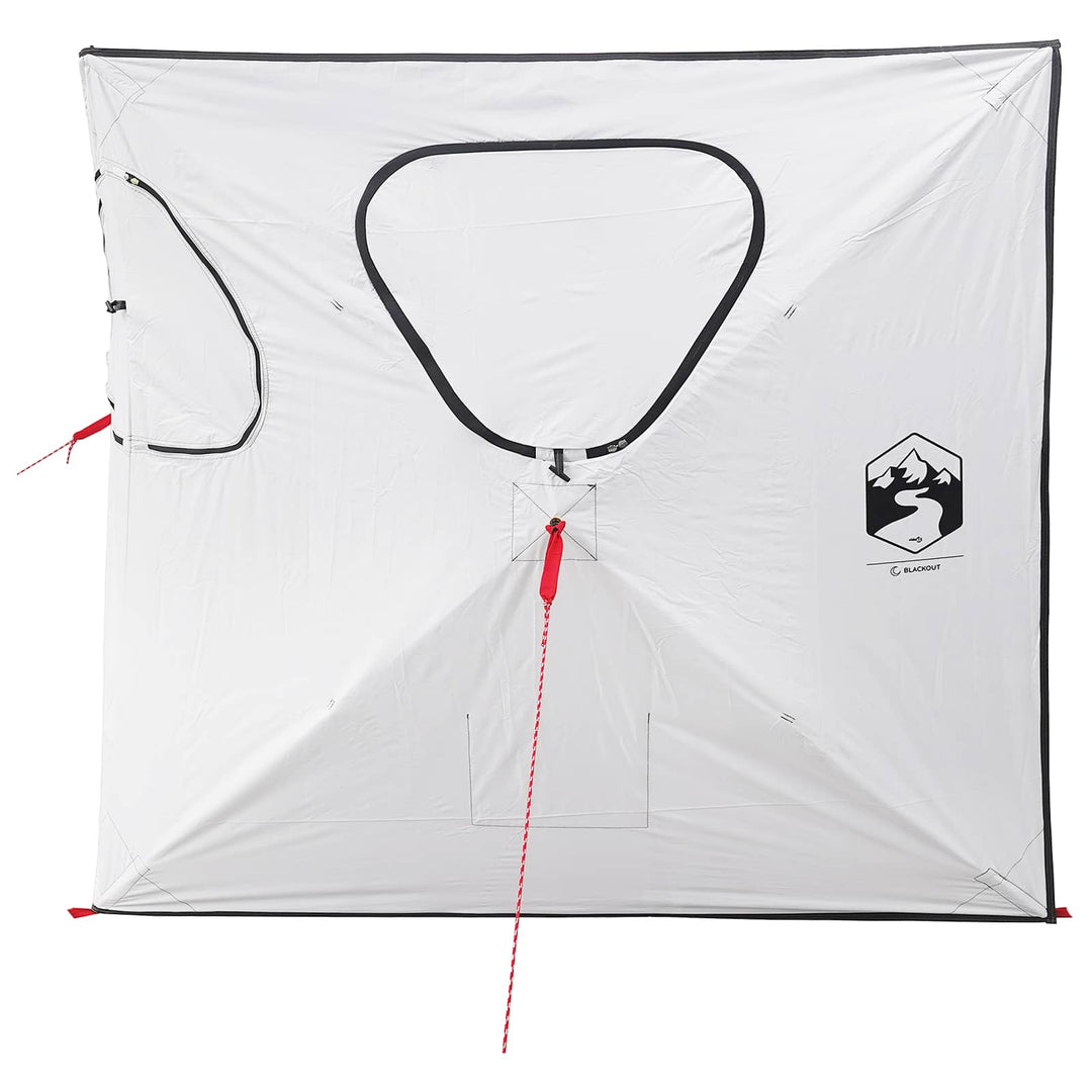 Jagttelt Hvid Blackout 145 x 145 x 150 cm Polyester og Stål