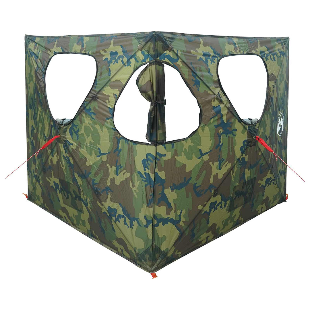Jagttelt Camouflage 145 x 145 x 150 cm Polyester og Stål