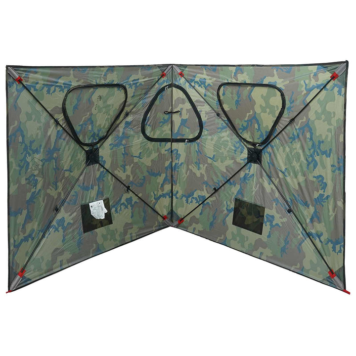 Jagttelt Camouflage 145 x 145 x 150 cm Polyester og Stål