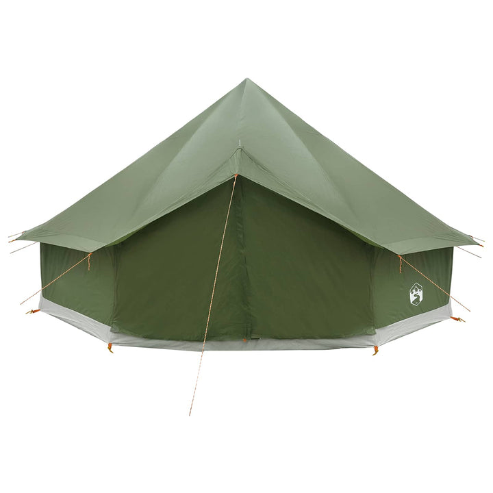 Tipi telt Olivengrøn 500 x 500 x 300 cm Polyester og Stål
