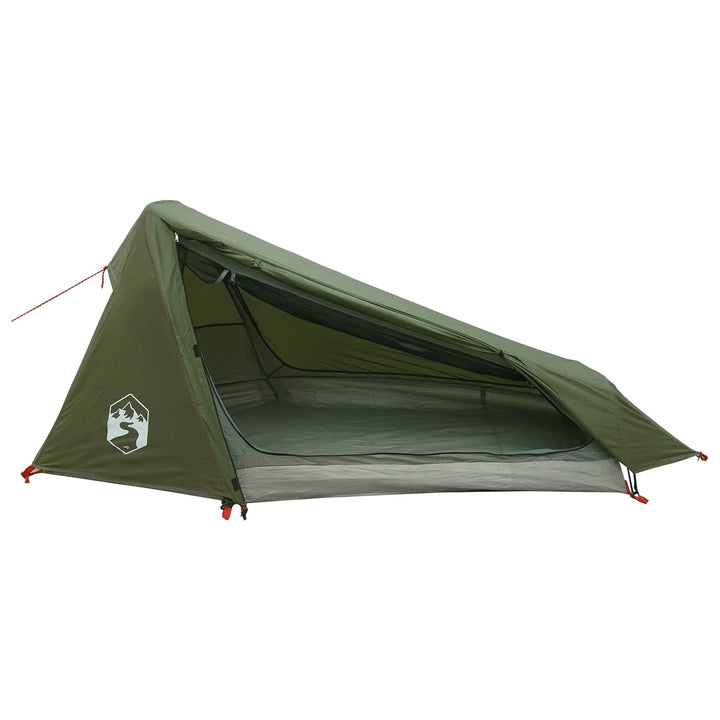 Tunneltelt Oliven grøn 215 x 100 x 90 cm Polyester og Stål