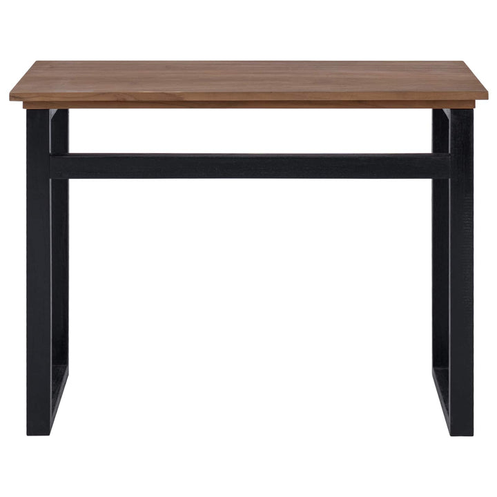 Bord Naturfarvet Massiv Teaktræ 100 x 45 x 75cm