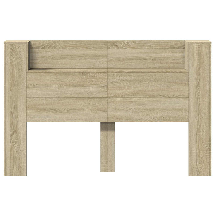 Hovedgærde kabinet med LED Sonoma 160 x 16,5 x 103,5 cm