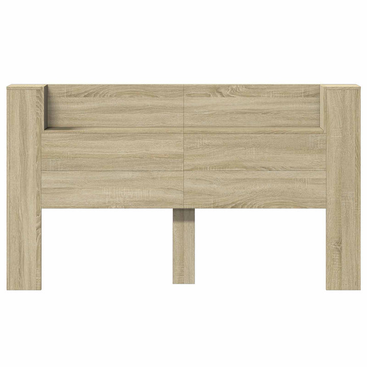 Hovedgærde kabinet med LED Sonoma 180 x 16,5 x 103,5 cm