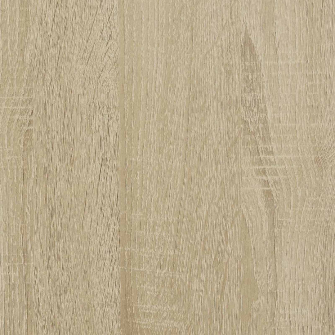 TV-skab med LED Sonoma 165 x 34 x 40 cm Konstrueret træ