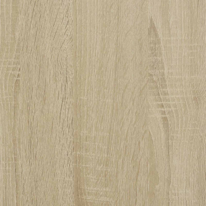 TV-skab med LED Sonoma 165 x 34 x 40 cm Konstrueret træ
