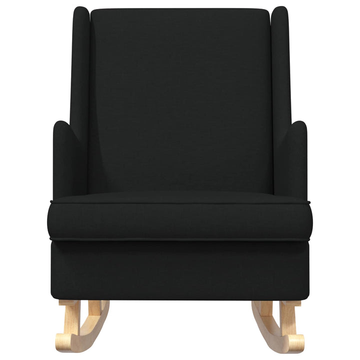 Gyngestol Sort 62 x 80 x 85 cm Stof