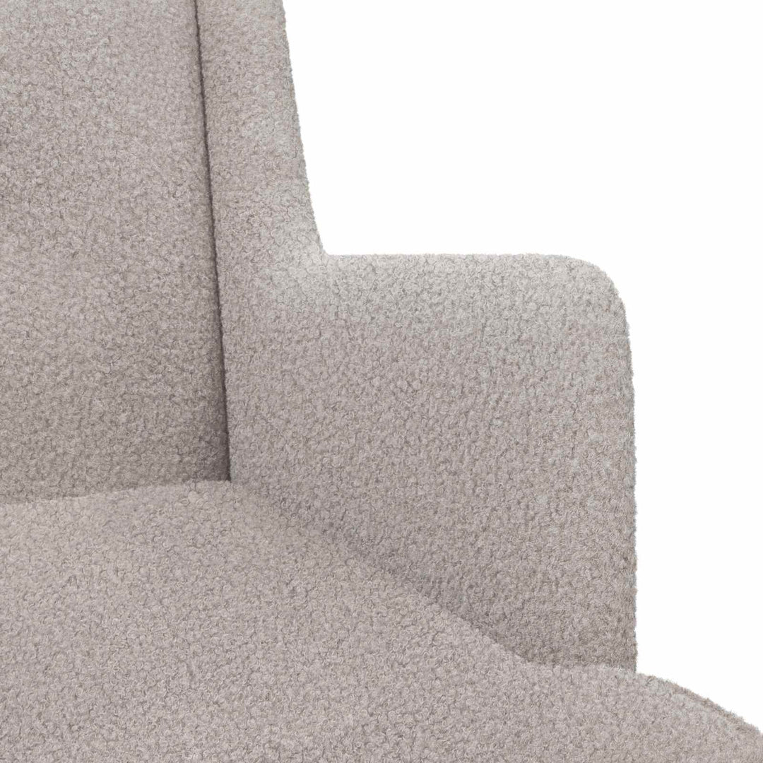 Gyngestol Lysegrå 62 x 80 x 85 cm Bouclé