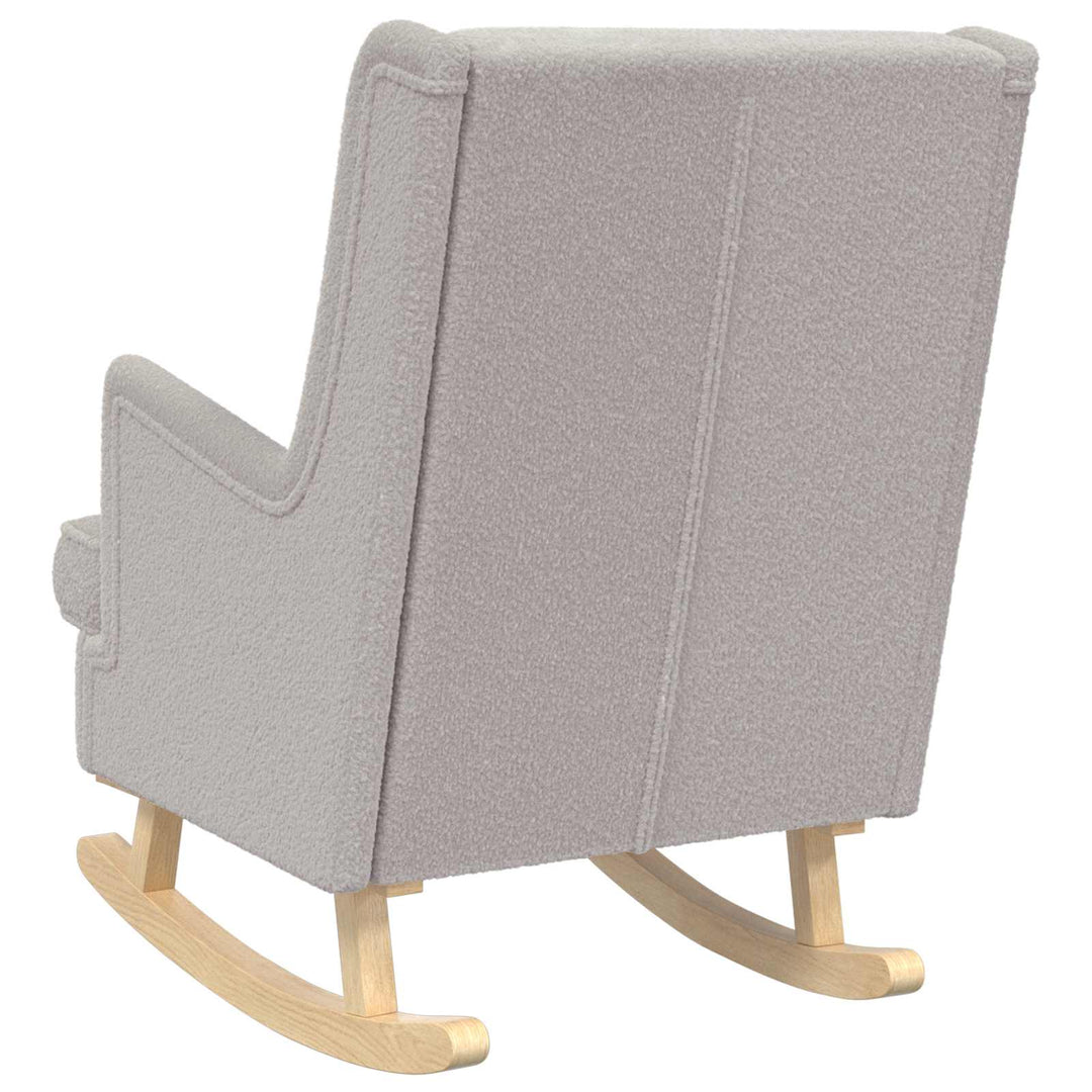 Gyngestol Lysegrå 62 x 80 x 85 cm Bouclé