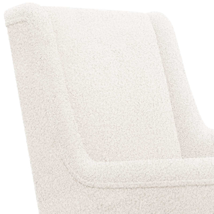 Gyngestol Cremefarvet 62 x 80 x 85 cm Bouclé