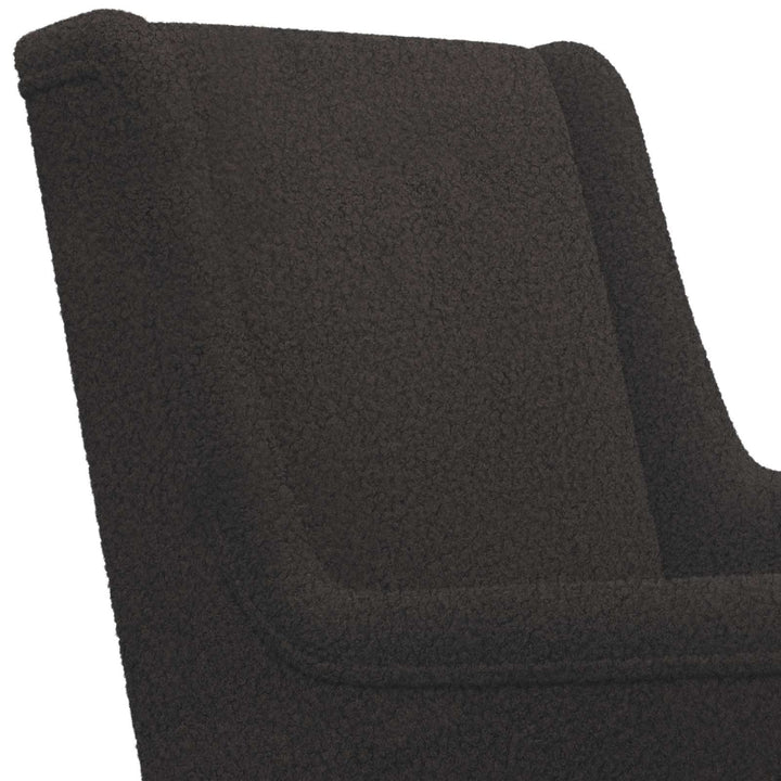 Gyngestol Sort 62 x 80 x 85 cm Bouclé