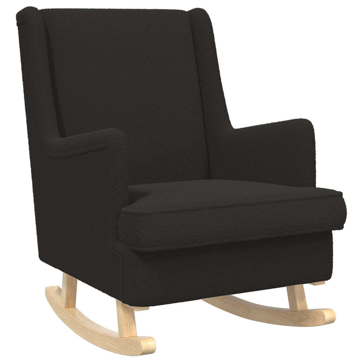 Gyngestol Sort 62 x 80 x 85 cm Bouclé