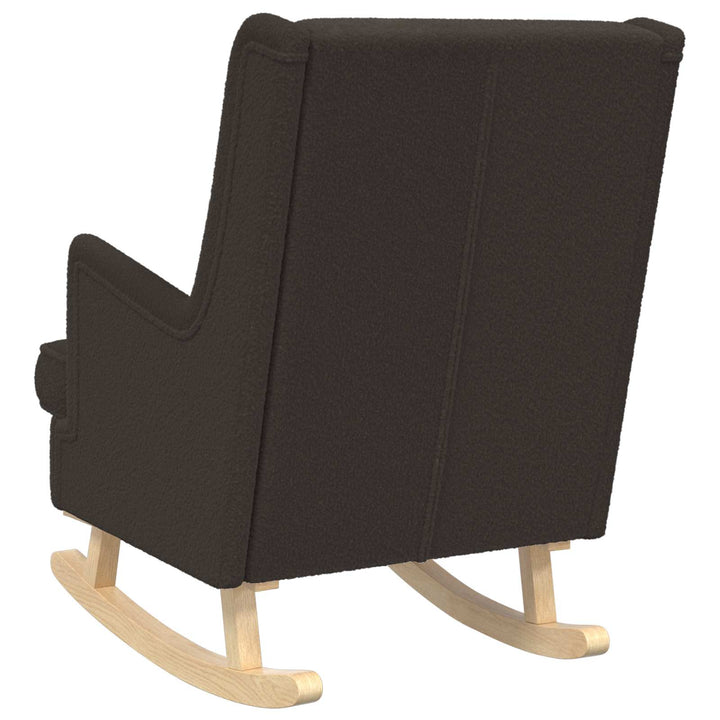 Gyngestol Sort 62 x 80 x 85 cm Bouclé