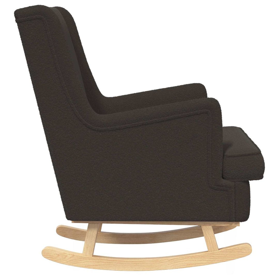Gyngestol Sort 62 x 80 x 85 cm Bouclé