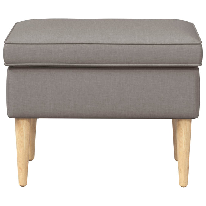 Fodskammel Gråbrun 55 x 35 x 41 cm