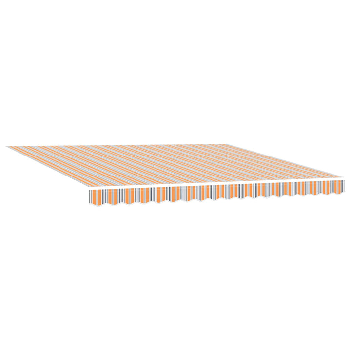 Utrækkelig Markise Orange og Grå 400 × 300 cm