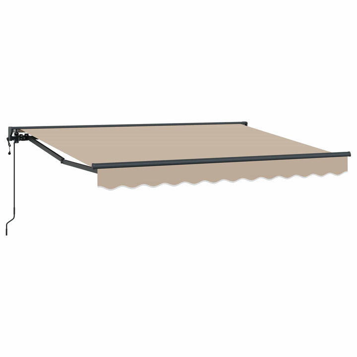 Elektrisk Utrækkelig Markise Beige 3 x 2 m