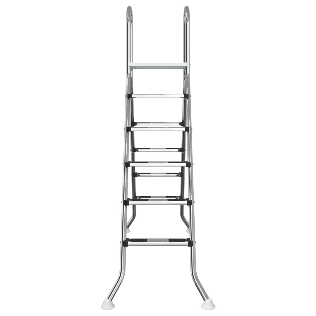 Stige til overjordisk pool 224 x 175 cm 5-trins