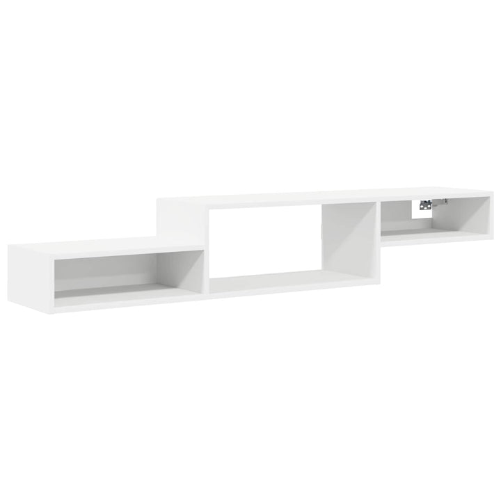 Væghængt TV Skab Vægmonteret Hvid 150 x 28 x 26 cm