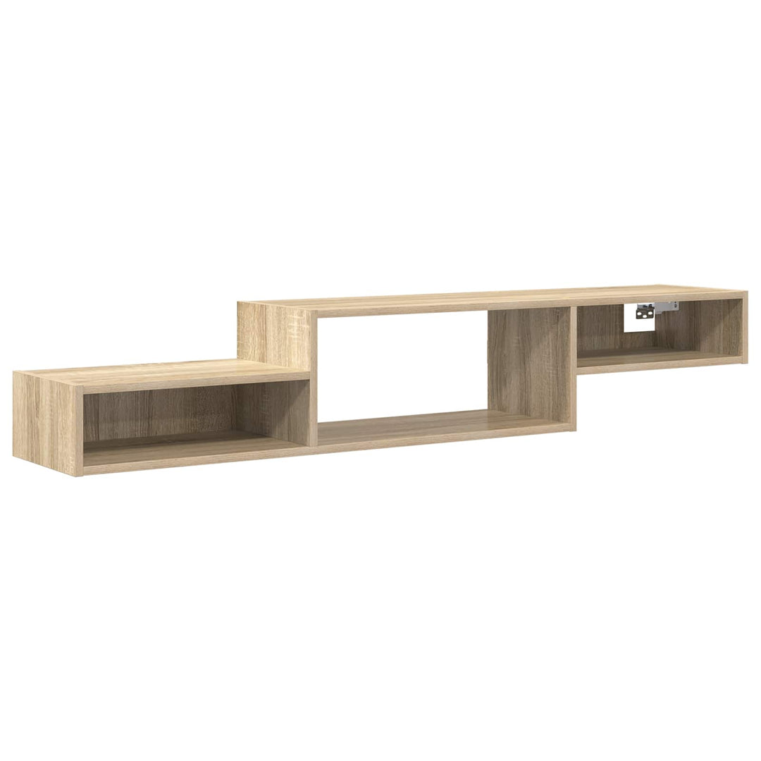 Væghængt TV Skab Vægmonteret Sonoma-eg 150 x 28 x 26 cm
