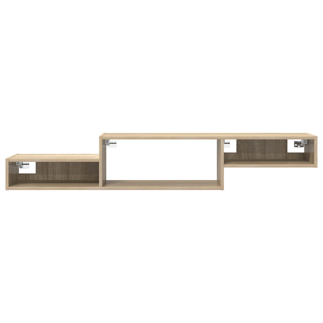 Væghængt TV Skab Vægmonteret Sonoma-eg 150 x 28 x 26 cm