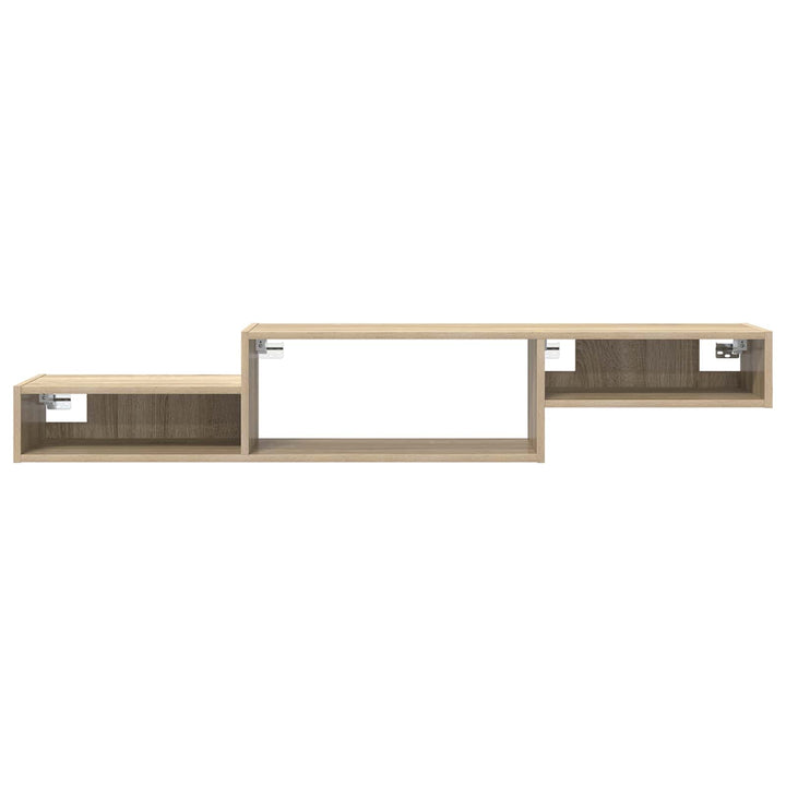 Væghængt TV Skab Vægmonteret Sonoma-eg 150 x 28 x 26 cm