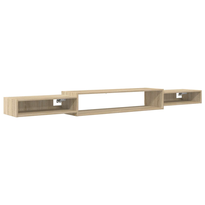 Væghængt TV Skab Vægmonteret Sonoma-eg 220 x 28 x 21 cm
