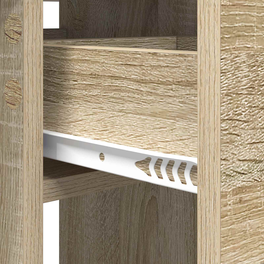 Spisebord 115 x 70 x 75 cm Konstrueret træ Sonoma-eg