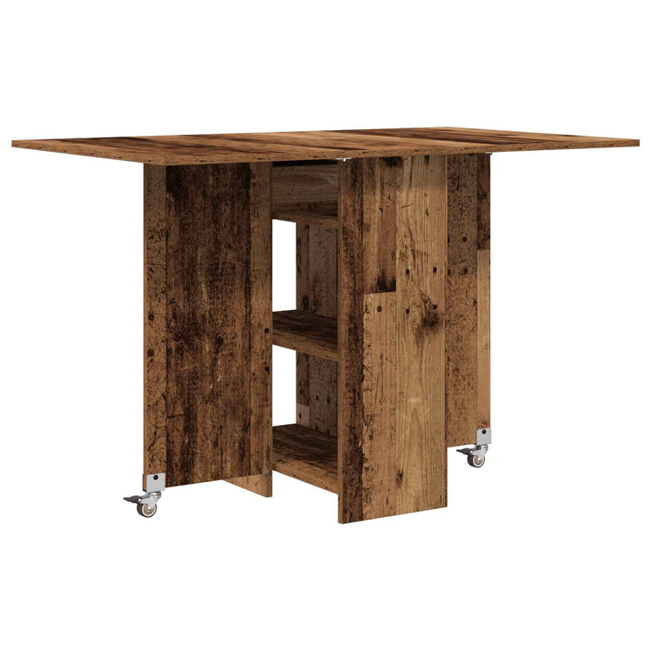 Spisebord 115 x 70 x 75 cm Konstrueret træ Gammelt træ