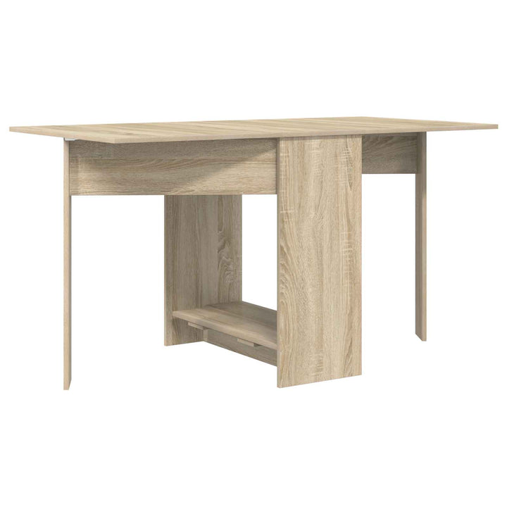 Spisebord 138 x 70 x 73,5 cm Konstrueret træ Sonoma-eg