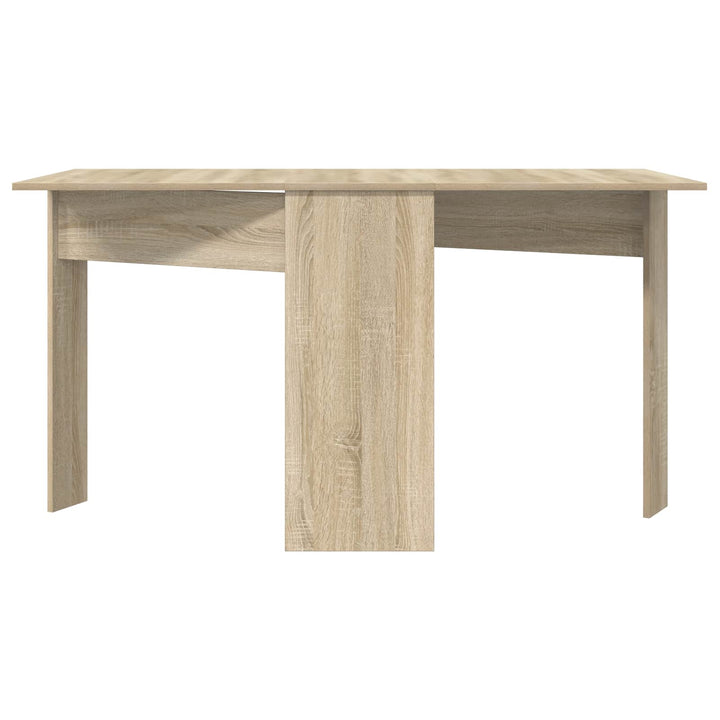 Spisebord 138 x 70 x 73,5 cm Konstrueret træ Sonoma-eg