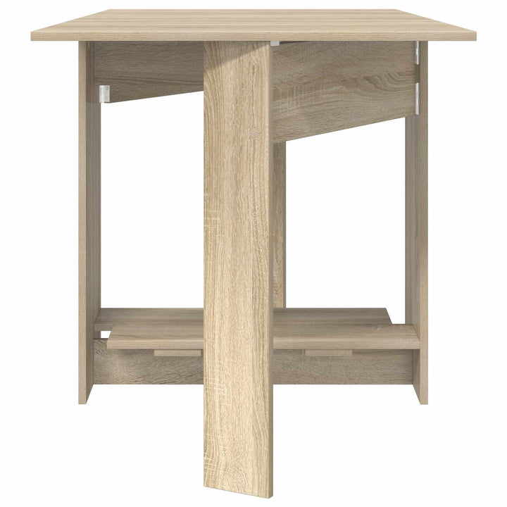 Spisebord 138 x 70 x 73,5 cm Konstrueret træ Sonoma-eg