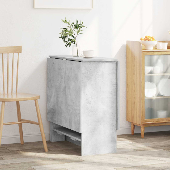 Spisebord 138 x 70 x 73,5 cm Konstrueret træ Betongrå
