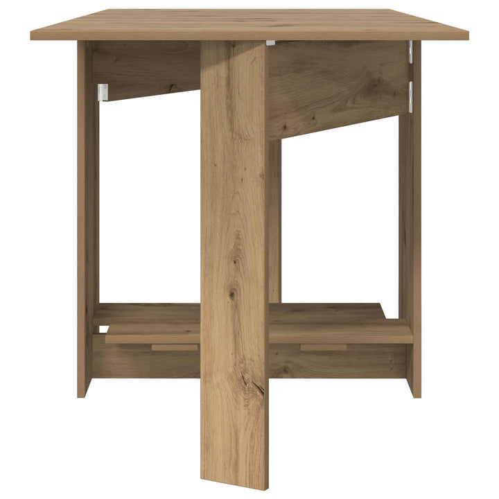 Spisebord 138 x 70 x 73,5 cm Konstrueret træ Artisan-eg