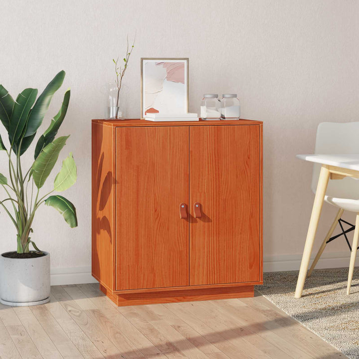 Sideboard VoksBrun 65,5 x 40 x 75 cm Massivt fyrretræ