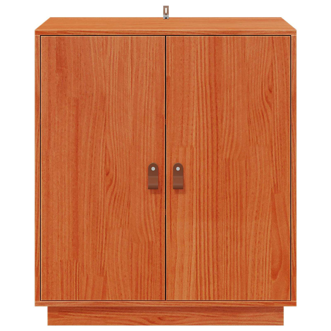Sideboard VoksBrun 65,5 x 40 x 75 cm Massivt fyrretræ