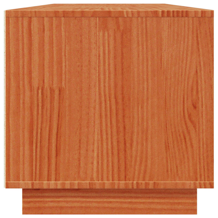 TV-skab VoksBrun 140 x 40 x 40 cm Massivt fyrretræ