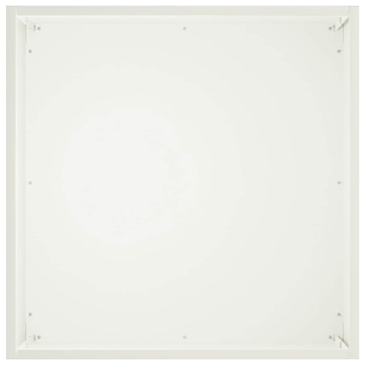 Have Blomsterkrukke Hvid 25 x 25 x 25 cm Koldvalset stål