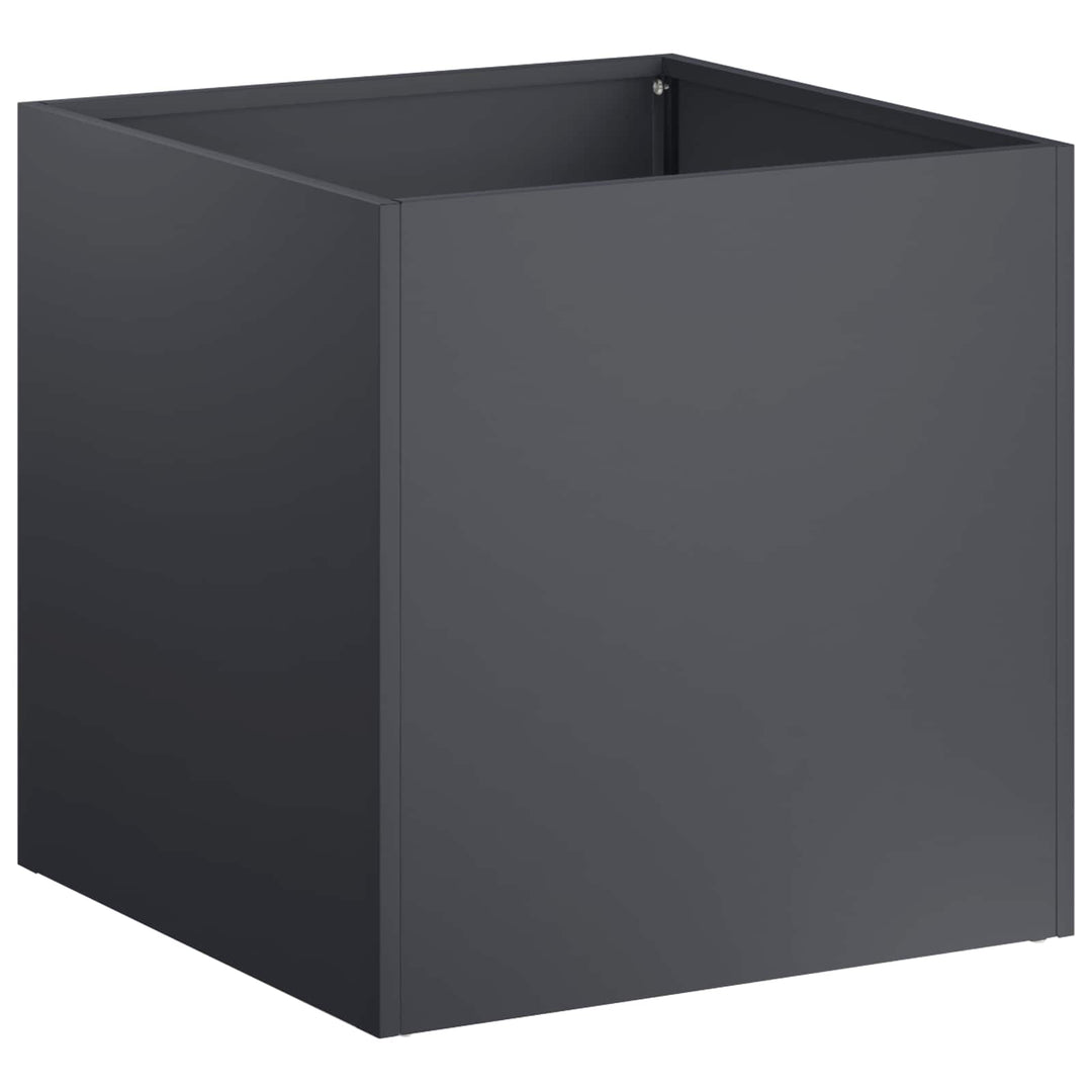 Have Blomsterkrukke 2 stk. Antracit 25 x 25 x 25 cm