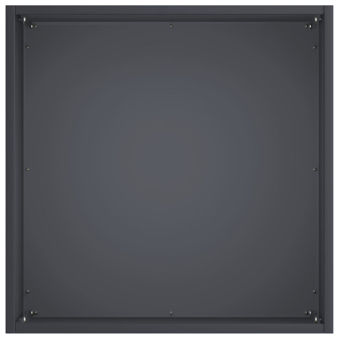 Have Blomsterkrukke 2 stk. Antracit 25 x 25 x 25 cm