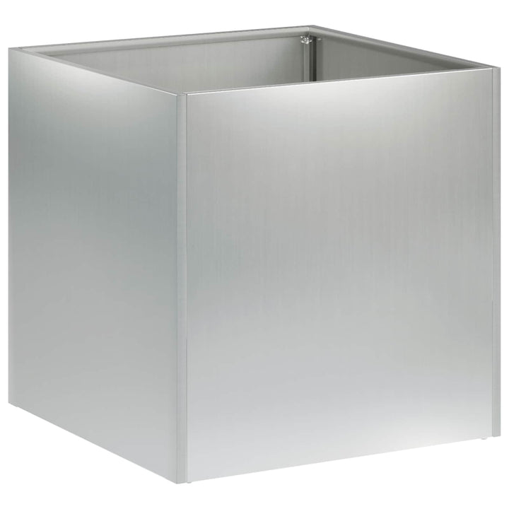 Have Blomsterkrukke Sølv 25 x 25 x 25 cm Galvaniseret stål