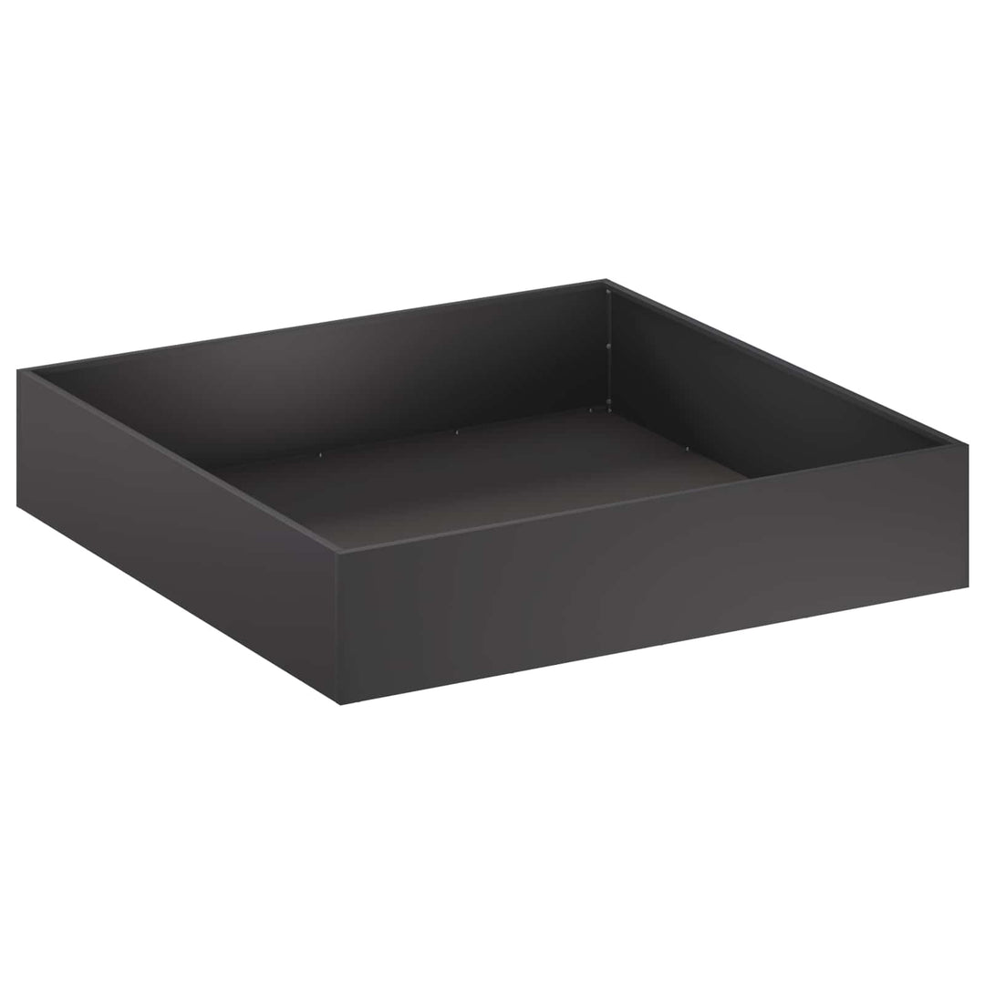 Have Blomsterkrukke 2 stk. Sort 100 x 100 x 20 cm