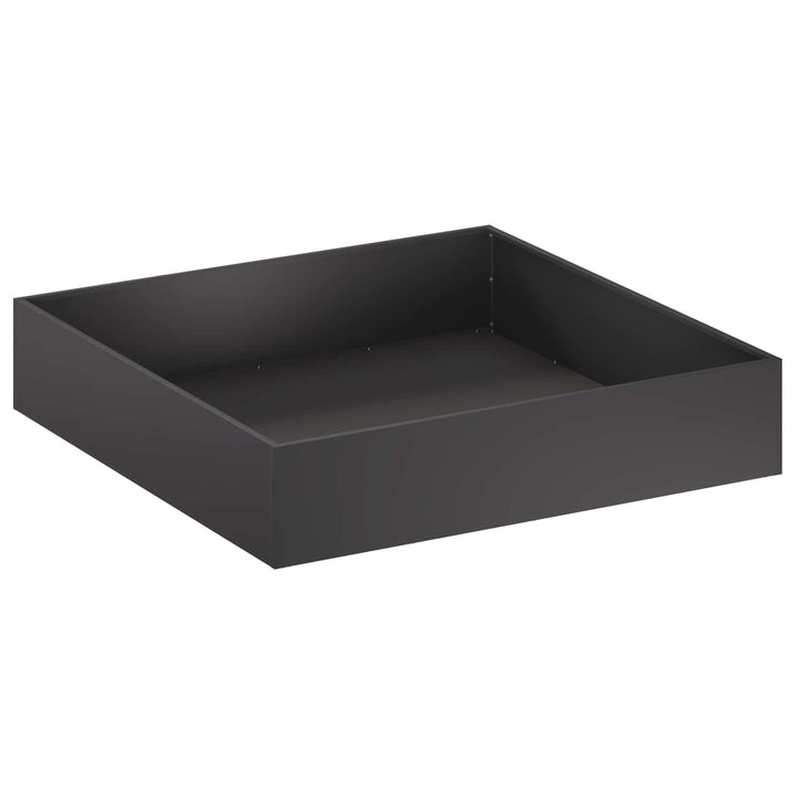 Have Blomsterkrukke 2 stk. Sort 100 x 100 x 20 cm