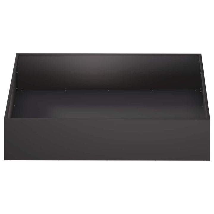 Have Blomsterkrukke 2 stk. Sort 100 x 100 x 20 cm