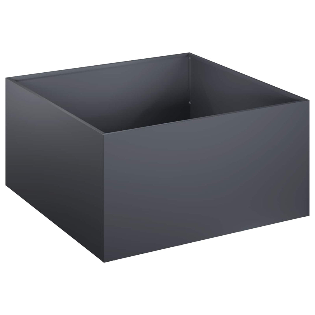 Have Blomsterkrukke 2 stk. Antracit 40 x 40 x 30 cm