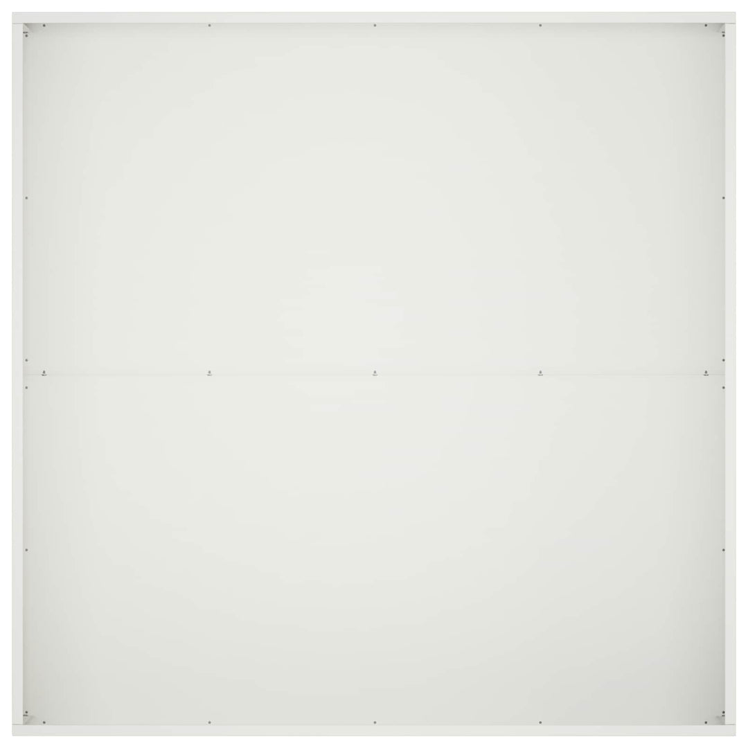 Have Blomsterkrukke 2 stk. Hvid 100 x 100 x 30 cm