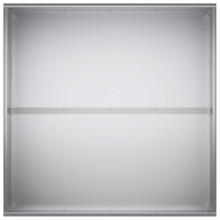 Have Blomsterkrukke Sølv 80 x 80 x 40 cm Galvaniseret stål