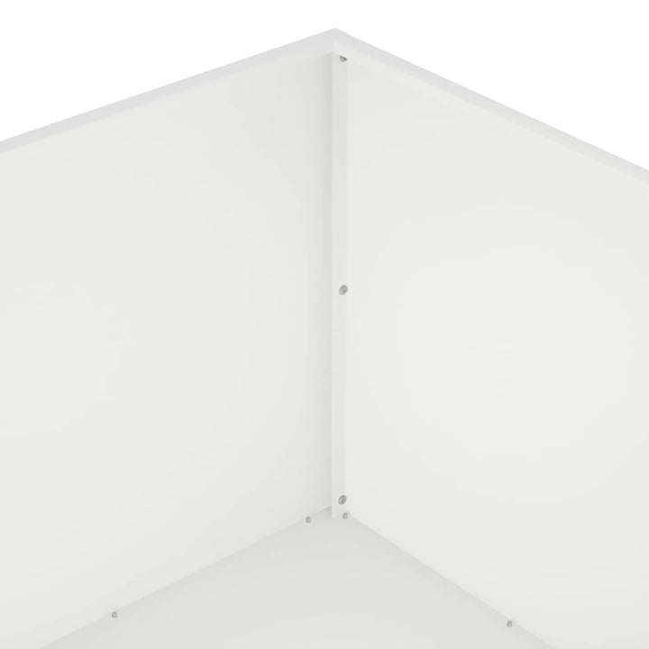 Have Blomsterkrukke Hvid 100 x 100 x 40 cm Koldvalset stål
