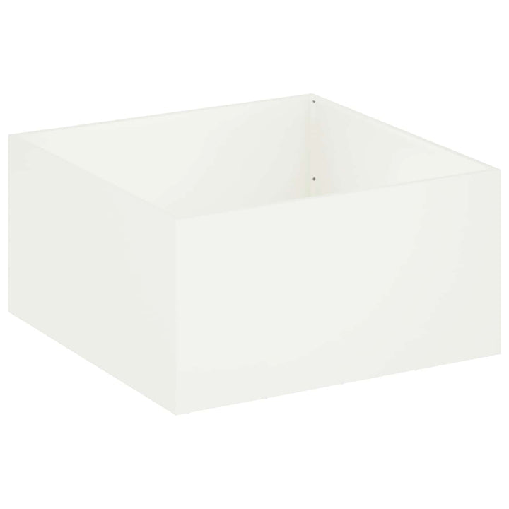 Have Blomsterkrukke 2 stk. Hvid 100 x 100 x 40 cm